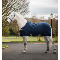 Horseware Amigo Jersey Poney Cooler Deken Marine / zilver Blauw Horseware Amigo Jersey Poney Cooler Deken Marine / zilver Blauw