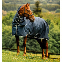 Horseware Amigo Ripstop 900D Plus Pony Turnout 200g Deken Marine witney Marineblauw Horseware Amigo Ripstop 900D Plus Pony Turnout 200g Deken Marine witney Marineblauw