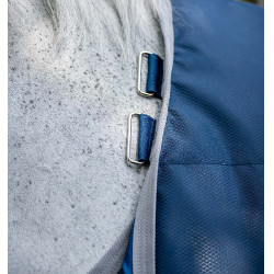 Horseware Ionic Therapy 50g staldeken Bleu imperial / argent /Marine Blauw