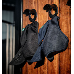 Vliegenmuts Horseware Amigo Earnet Marine Marineblauw