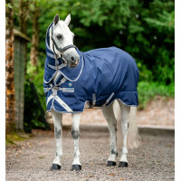 Horseware Rhino Plus Pony Turnout 100g deken Zwart / titaniumgrijs / klassiek blauw Horseware Rhino Plus Pony Turnout 100g deken Zwart / titaniumgrijs / klassiek blauw