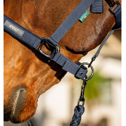 Halster en lijn Amigo Horseware Marine Marineblauw Halster en lijn Amigo Horseware Marine Marineblauw