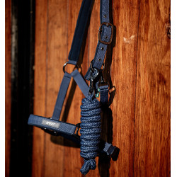 Halster en lijn Amigo Horseware Marine Marineblauw Halster en lijn Amigo Horseware Marine Marineblauw