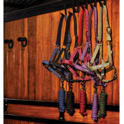 Halster en lijn Amigo Horseware Marine Marineblauw Halster en lijn Amigo Horseware Marine Marineblauw