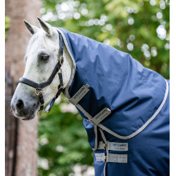 Amigo Ripstop Horseware 900D Plus Turnout 100g deken Marine / titaangrijs Marineblauw