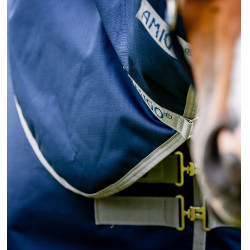 Amigo Ripstop Horseware 900D Plus Turnout 100g deken Marine / titaangrijs Marineblauw
