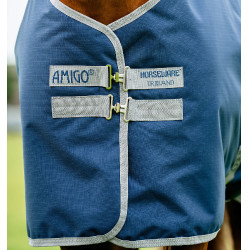 Amigo Ripstop Horseware 900D Plus Turnout 100g deken Marine / titaangrijs Marineblauw