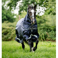Horseware Rambo Optimo Plus Turnout 0g deken Marine / bordeaux Blauw Horseware Rambo Optimo Plus Turnout 0g deken Marine / bordeaux Blauw