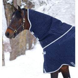 Halsstuk Horseware 150g voor deken Rambo Original Marine / zilver Blauw Halsstuk Horseware 150g voor deken Rambo Original Marine / zilver Blauw