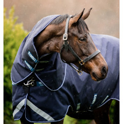 Halsstuk Horseware 100g voor deken Rambo Duo Force Marine / marine / wit Marineblauw