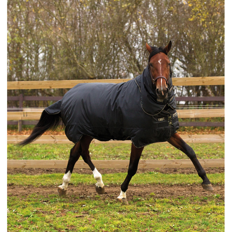 Horseware Trot Plus deken met halsstuk 350g Horseware Trot Plus deken met halsstuk 350g