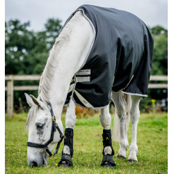 Horseware Amigo Bravo 12 50g Turnout deken Zwart / titaniumgrijs / zilver