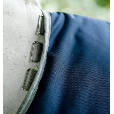 Horseware Amigo Bravo 12 Original 0g deken Marine / grijs titanium / zilver Marineblauw Horseware Amigo Bravo 12 Original 0g deken Marine / grijs titanium / zilver Marineblauw