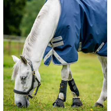 Horseware Amigo Bravo 12 Original 0g deken Marine / grijs titanium / zilver Marineblauw Horseware Amigo Bravo 12 Original 0g deken Marine / grijs titanium / zilver Marineblauw