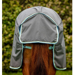 Horseware Amigo Hero Ripstop Turnout deken met fleecevoering 50g Grijs schaduw / nevel / marine Horseware Amigo Hero Ripstop Turnout deken met fleecevoering 50g Grijs schaduw / nevel / marine