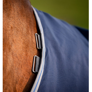 Horseware Rhino Plus Vari-Layer 450g deken Zwart / titaniumgrijs / klassiek blauw Horseware Rhino Plus Vari-Layer 450g deken Zwart / titaniumgrijs / klassiek blauw