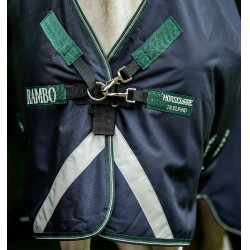 Horseware Outdoor Rambo Wug 0g 1000D deken Marine / jagersgroen / zilver Marineblauw Horseware Outdoor Rambo Wug 0g 1000D deken Marine / jagersgroen / zilver Marineblauw