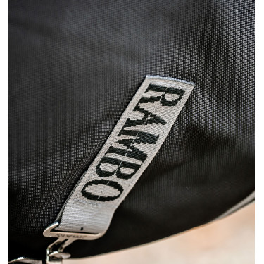 Horseware Rambo Supreme 1680D Turnout 0g Deken Zwart / storm / zilvergrijs Horseware Rambo Supreme 1680D Turnout 0g Deken Zwart / storm / zilvergrijs