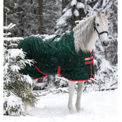 Buitendeken Horseware Rambo Original 400g Groen / rood