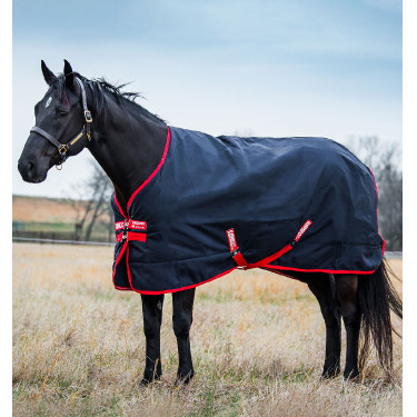Buitendeken Horseware Rambo Original 200g Marine / rood Buitendeken Horseware Rambo Original 200g Marine / rood