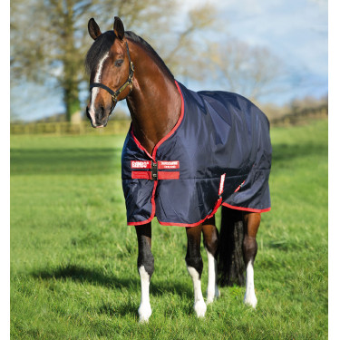 Buitendeken Horseware Rambo Original 200g Marine / rood Buitendeken Horseware Rambo Original 200g Marine / rood
