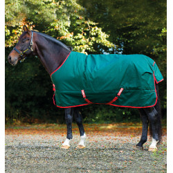 Buitendeken Horseware Rambo Original 0g Groen / rood