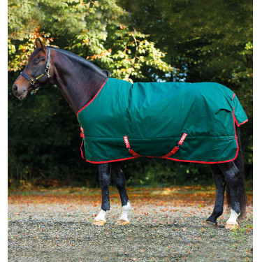 Buitendeken Horseware Rambo Original 0g Groen / rood Buitendeken Horseware Rambo Original 0g Groen / rood