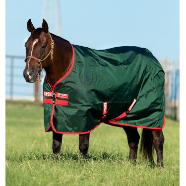 Buitendeken Horseware Rambo Original 0g Groen / rood Buitendeken Horseware Rambo Original 0g Groen / rood
