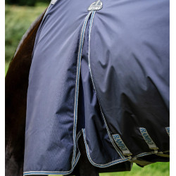 Horseware Rambo® Optimo Turnout 0g 1000D deken Marine / onweer / zilvergrijs Marineblauw
