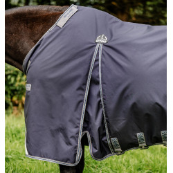 Horseware Rambo® Optimo Turnout 0g 1000D deken Marine / onweer / zilvergrijs Marineblauw