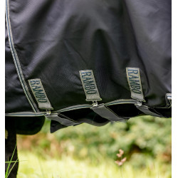 Horseware Rambo® Optimo Turnout 0g 1000D deken Marine / onweer / zilvergrijs Marineblauw