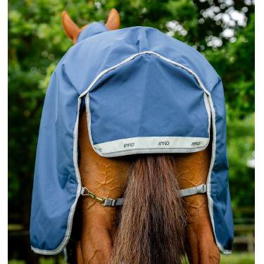 Horseware Amigo® Bravo 12 Plus 250g 1200D deken Marine / grijs titanium / zilver Marineblauw