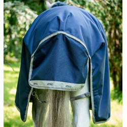 Horseware Amigo® Bravo 12 Original 250g 1200D deken Marine / grijs titanium / zilver Marineblauw