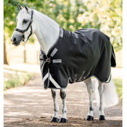 Horseware Rambo 1680D Turnout 100g deken Zwart / storm / zilvergrijs Horseware Rambo 1680D Turnout 100g deken Zwart / storm / zilvergrijs