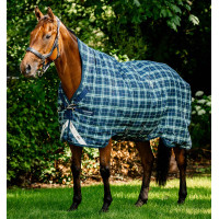 Horseware Rhino Wug Turnout 0g deken Hunter check /Marine / vert Motieven