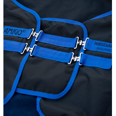 Borstvergroting Amigo Horseware Zwart / klassiek blauw