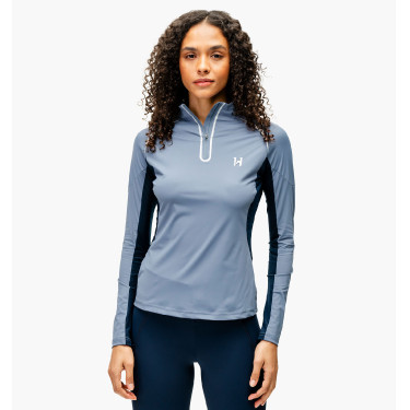 Polo 1/4 rits Horseware Stamina lange mouwen Polo 1/4 rits Horseware Stamina lange mouwen