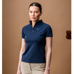 Polo Horseware AA Tech Quarter Gia Marine Marineblauw Polo Horseware AA Tech Quarter Gia Marine Marineblauw