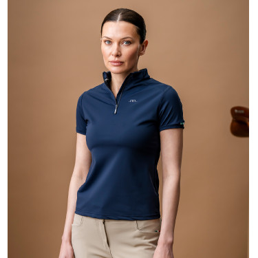 Polo Horseware AA Tech Quarter Gia Marine Marineblauw Polo Horseware AA Tech Quarter Gia Marine Marineblauw