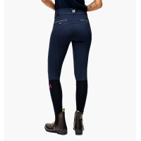 Horseware Newmarket broek middelhoge taille kniegreep Marine / marine Blauw