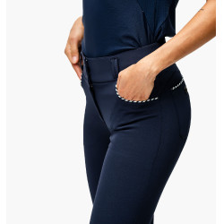 Horseware Newmarket broek middelhoge taille kniegreep Marine / marine Blauw Horseware Newmarket broek middelhoge taille kniegreep Marine / marine Blauw