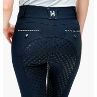 Horseware Newmarket broek met middelhoge taille en full seat Marine / marine Blauw
