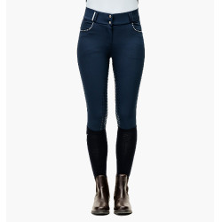 Horseware Newmarket broek met middelhoge taille en full seat Marine / marine Blauw