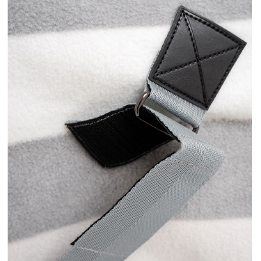 Horseware Newmarket Poney Fleece Cooler polar deken Houtskool witney Grijs