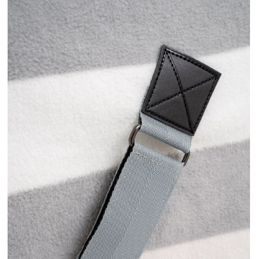 Horseware Newmarket Poney Fleece Cooler polar deken Houtskool witney Grijs