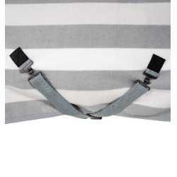 Horseware Newmarket Poney Fleece Cooler polar deken Houtskool witney Grijs