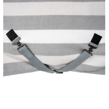 Horseware Newmarket Poney Fleece Cooler polar deken Houtskool witney Grijs