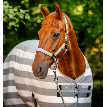 Horseware Newmarket Poney Fleece Cooler polar deken Houtskool witney Grijs