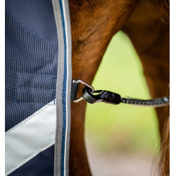 Horseware Rambo 1680D Turnout 0g deken Marine / onweer / zilvergrijs Marineblauw Horseware Rambo 1680D Turnout 0g deken Marine / onweer / zilvergrijs Marineblauw
