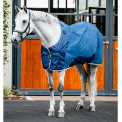 Horseware Ionic Therapy Mesh Cooler deken Bleu imperial / argent /Marine Blauw